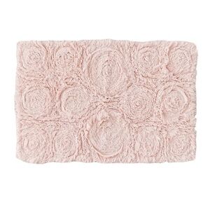 Frayed Roses Bath Mat